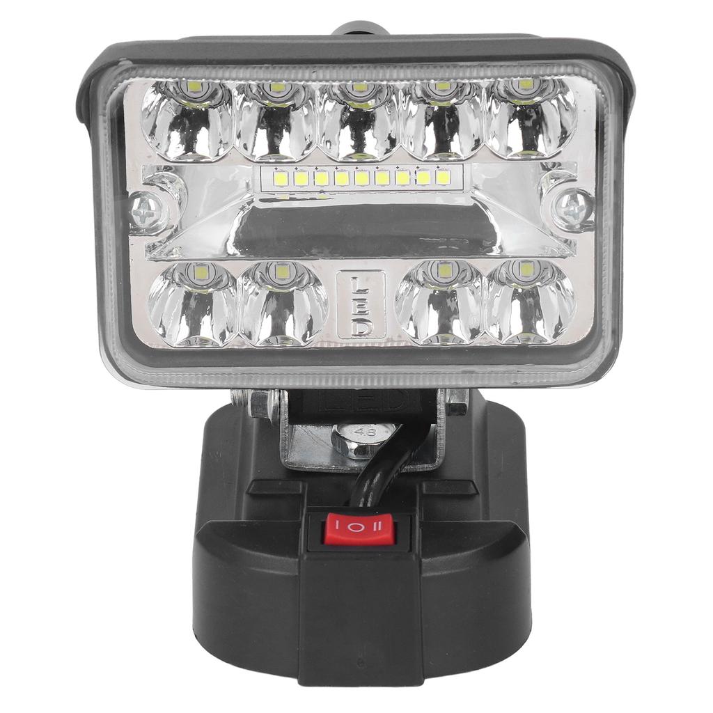 3-дюймовый светодиодный рабочий светильник с подставкой, беспроводная лампа для наружного освещения, аварийная 54 Вт, 2800 лм, 6500 К