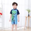 Kids Cartoon Swimsuit Boy One-Piece Quick-Drying Swimsuit
