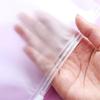 5PCS Suitcase Cloth Organizer Waterproof Storage Pouch Zip Lock Plastic Bag Translucent