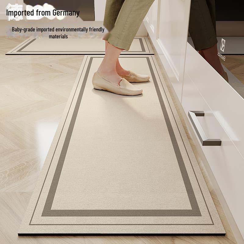 Wabi-Sabi Diatom Mud Absorbent, Non-Slip, Easy-Care Bathroom Mat