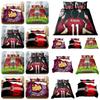 Football-themed Bedding Set Includes Duvet Cover And Pillowcase Polyester Material