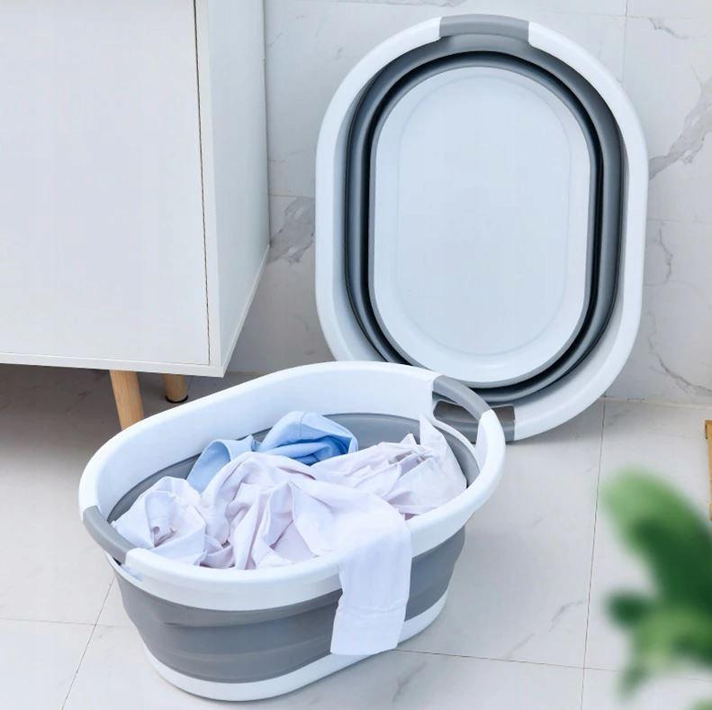 Silicone Bowl - Foldable Laundry Basket