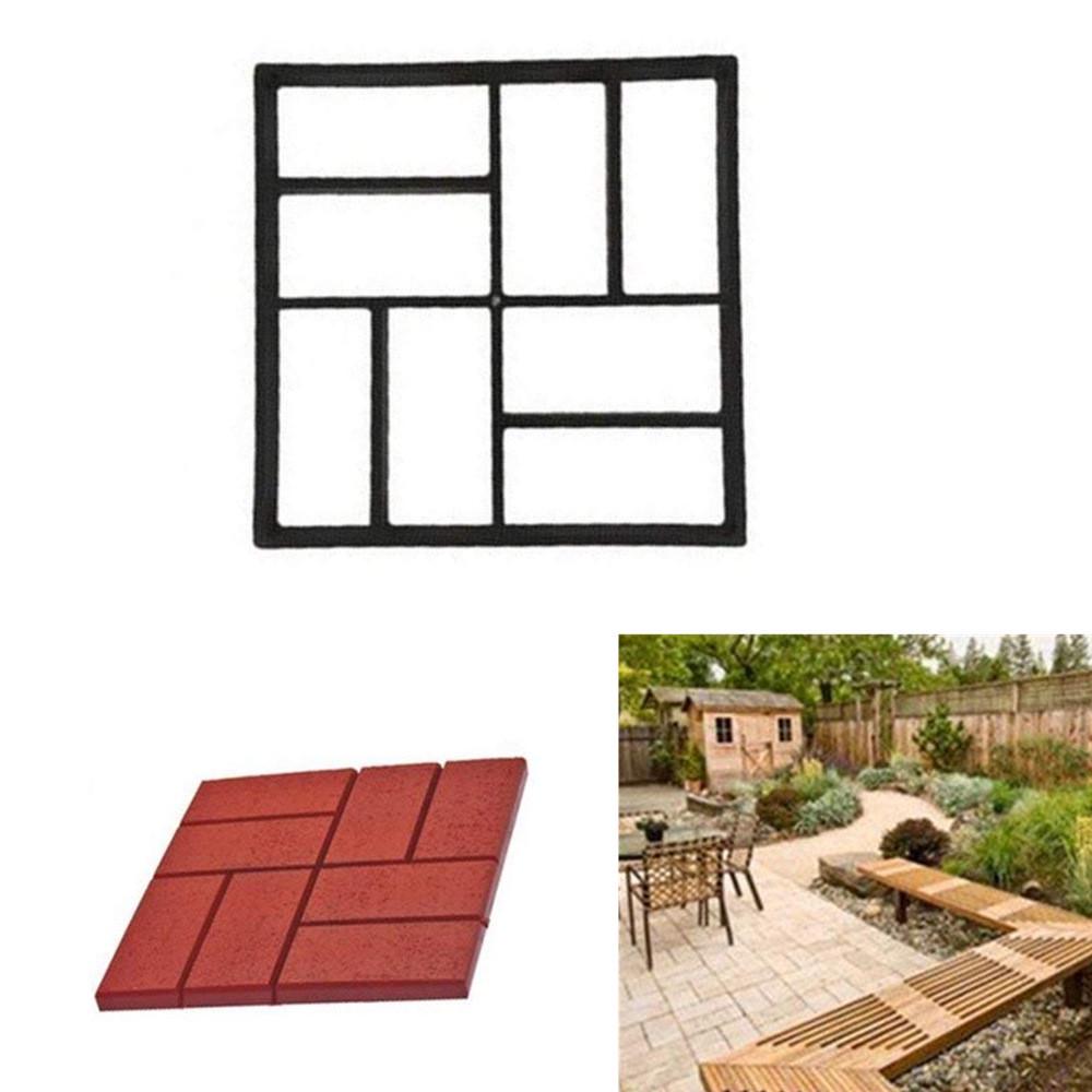 Форма для создания дорожек Многоразовая бетонная конструкция из цементного камня