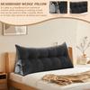 College Dormitory Double Bed Pillow, Reading Pillow, Headboard, Plush Backrest, Bedside Rest Pillow, Sofa Bed, Bunk Bed, Dormitory Cushions