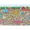 Find Wally Amusement Park Jigsaw Puzzle AL3301, 1000 Pieces, Mixed Colors Jigsaw Puzzle, Childrens Games, Educational Toys