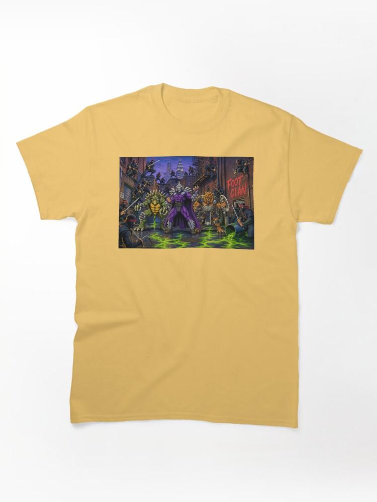 TMNT VR Empire City Super Shredder, Toka, Rahzar and the Foot Clan Classic Unisex T-Shirt