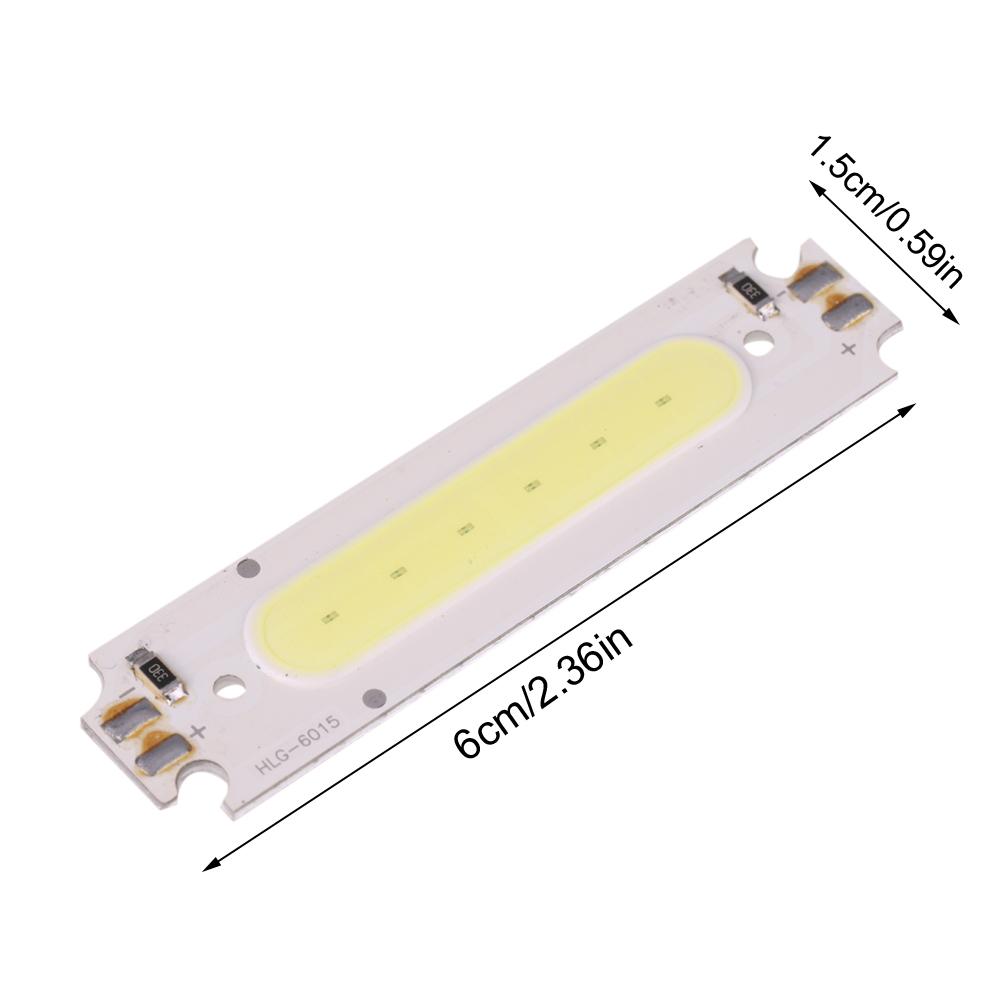 10Pcs DC 12V 2W COB Chip Light Source Fits for DIY LED Lamp Lighting Fixtures Car Lights
