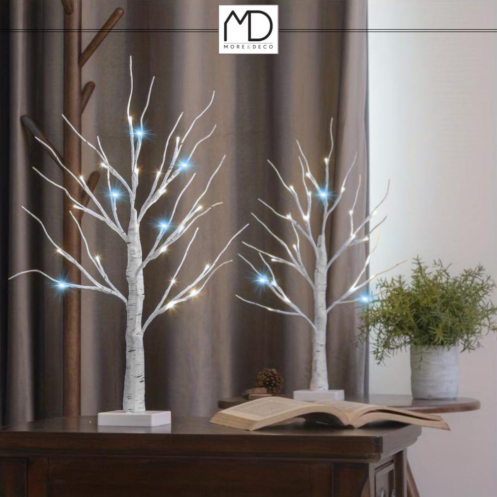 FLASH CHRISTMAS TREE BIRCH LED CHRISTMAS DECORATION 150CM 120 LED Cold