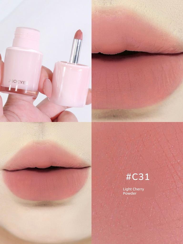 Fermented Color Spring Roaming Series Multi-Use Creamy Matte Atmosphere Nude Color C33 Solid Lip Gloss New Color C31