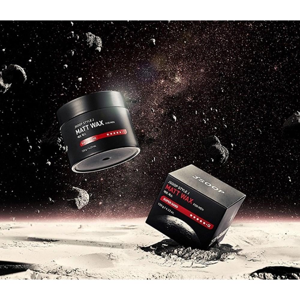 J.Sup Style J. For Men Hard Matt Wax, 120g, 2 Pieces