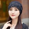 Hollow Out Crochet Slouchy Hat Lace Flower Turban Beanies Caps Chemo Cap Beanies Cap  Outdoor Hats