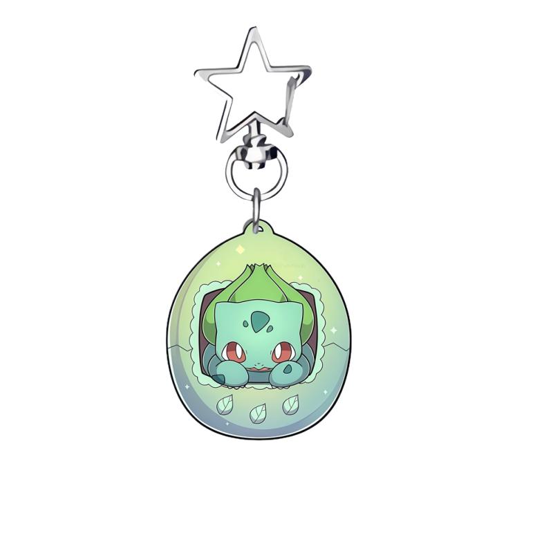 Аниме Мультфильмы Акриловый Брелок для Mew Glaceon Sylveon Togepi Брелок Самодельная Акриловая Пряжка для Ключей Подвеска для Рюкзака Студента
