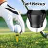 Подборщик мячей для гольфа Легкий Портативный Конструкция зажима с тремя когтями Резьбовая установка Универсальный коллектор мячей на хвостовике клюшки