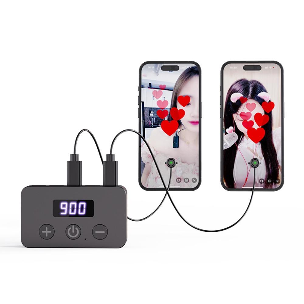 Rechargeable Screen Auto Clicker Multiple Clickheads Auto Like Tap Device Video Live Streaming