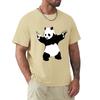 Футболка Bansky Panda, одежда для хиппи, свитшот, винтажные аниме-фигурки, мужская одежда