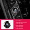 DKHN5 Crystal Car One Click Start Button For BMW M Power 3 Series E90 E92 F30 F35 G20 F10 G30 G28  ABS Engine Start Stop Cover Trim