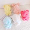 10cm Doll Clothes Plush Hairy One-piece Garment Gift Cartoon Animal Jumpsuits  Stuffed Cotton Doll