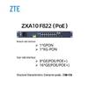 ZTE ZXA10 F822(PoE) GPON ONU Terminal