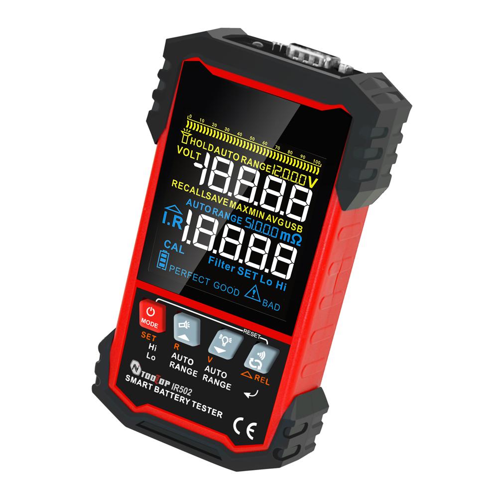 3,2-дюймовый дисплей Тестер внутреннего сопротивления батареи Устройство измерения напряжения батареи с