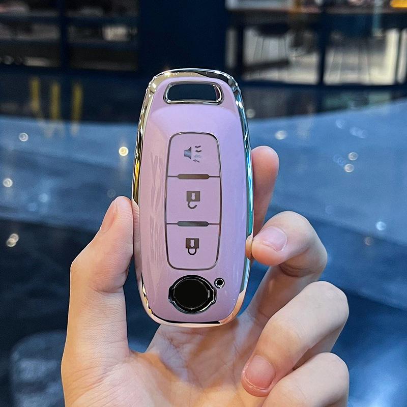 Чехол-брелок из ТПУ для Nissan Rouge Kicks Pathfinder J12 Ariya Altima Rogue Qashqai Bluebird Sylphy Аксессуары