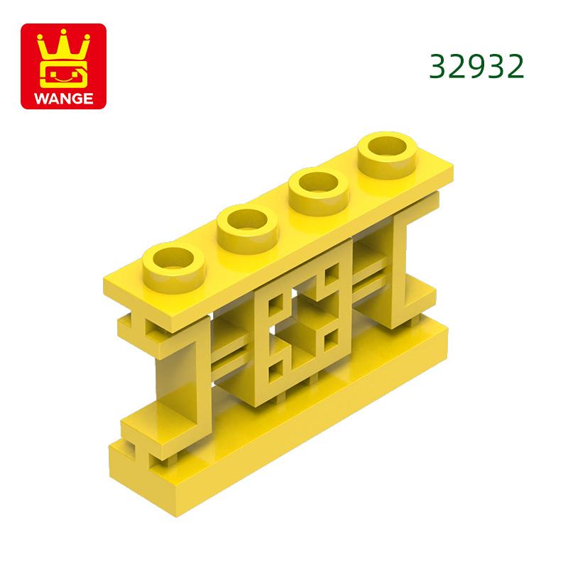 Нетоксичные 52 шт./лот 32932 Китайские Перила Строительные Блоки Moc Аксессуары для Дома Совместимы с Кирпичиками Детские Игрушки Подарочная Коробка