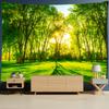Декор Спальни Эстетичный Гобелен Природные Пейзажи Лес Домашний Декор Эстетичная Гостиная Фон Декор Настенное Украшение Камин Стол