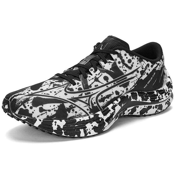 Mizuno Wave Rebellion Flash 'Белый Черный Брызги' J1GC233604