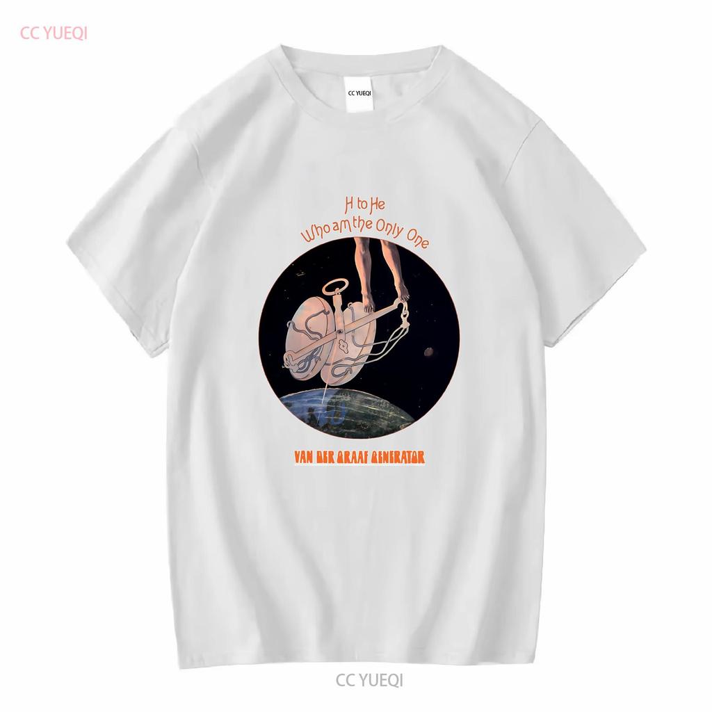Генератор Ван де Граафа H to He Who Am the Only One Классическая футболка с длинным или коротким рукавом винтажная стираная унисекс немного