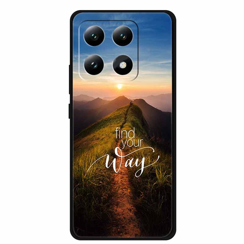 For Xiaomi 15T 5G Case Silicone Luxury Animal TPU Soft Printing Bumper for Xiaomi 15T Pro 5G Starry Sky Scenery Shockproof Cover
