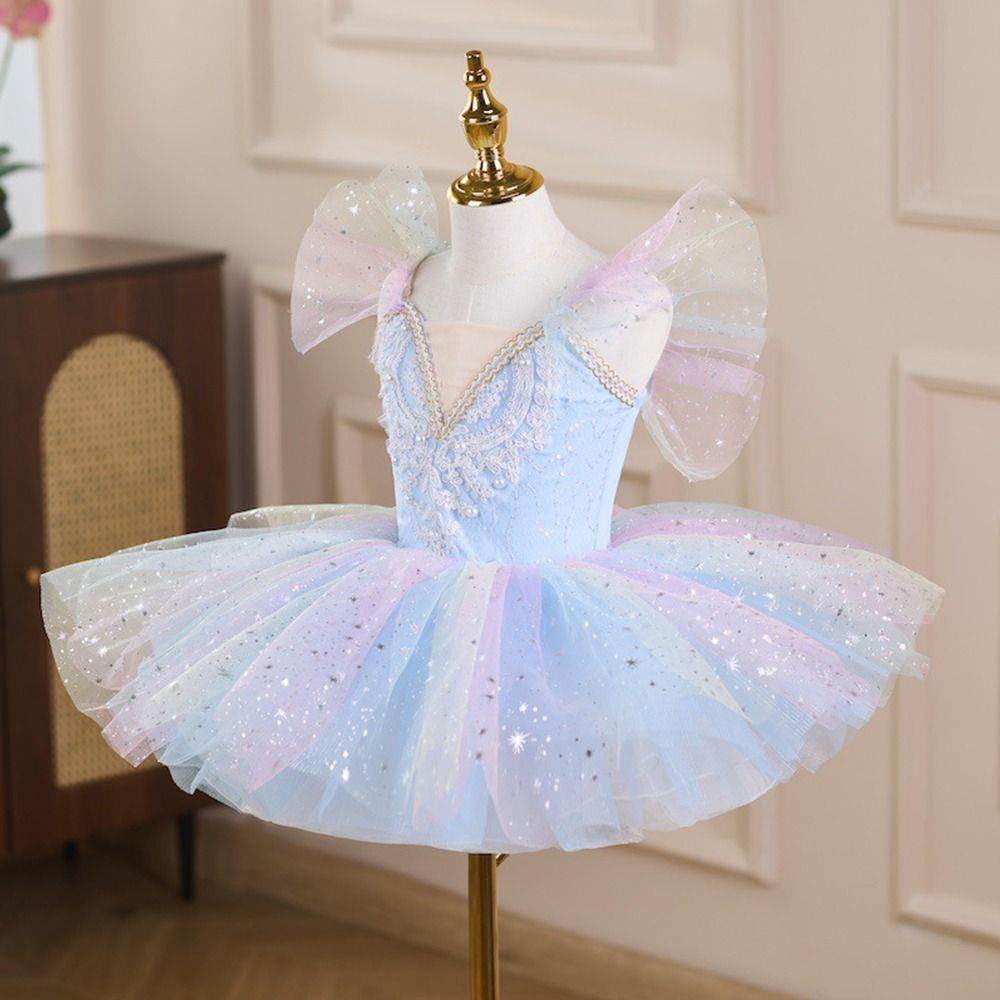 Puffy Ballet Tutu Modern Performance Clothes Fashion Kids Ballet Dress  Kids Girls
