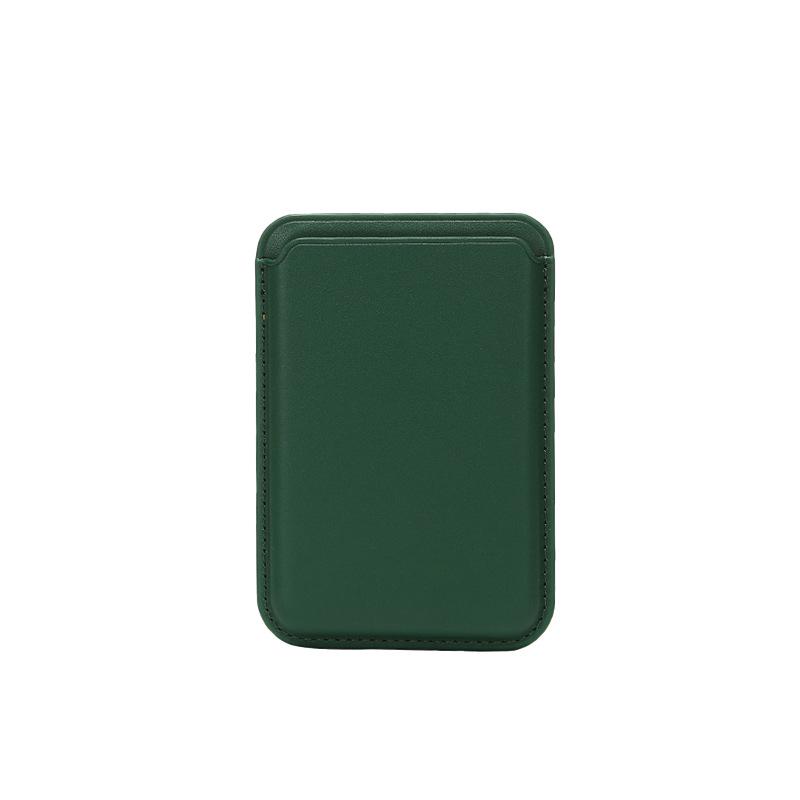 Магнитный держатель для карт MagSafe для iPhone 16/17, Прочная магнитная PU-кожа, Официальный стиль