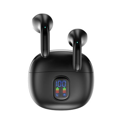 Ультралегкие беспроводные Bluetooth-наушники 3 г с цифровым дисплеем, мгновенным сопряжением, долгим временем работы, Hi-Fi звуком, быстрой зарядкой Type-C, раздельные