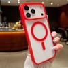 Shockproof Magsafe Wireless Charge Case for iPhone 17 Air 16 15 14 Plus 13 12 Mini 11 Pro Max Clear Magnetic Bumper Cover