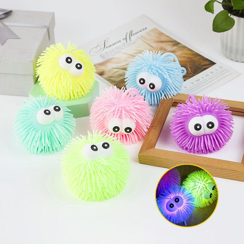 Silicone Alien Jellyfish Stretchy Puffer Ball That Glows For Party Favors