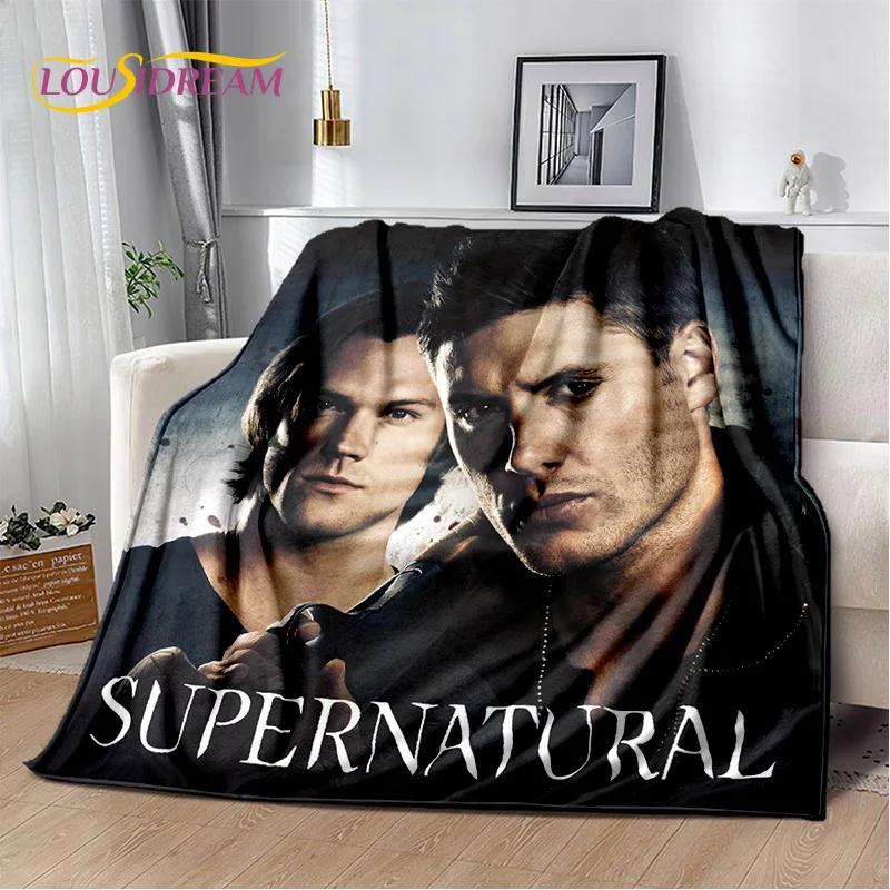 3D SPN Сверхъестественное Знак Дин Сэм Плед, Мягкий Плед для Дома Спальни Кровати Дивана Пикника Путешествия Офиса Покрывало Детский Подарок