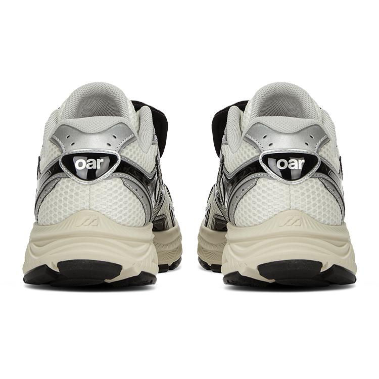 Mizuno Кроссовки для бега Racer S Унисекс Низкий верх Бежевый Абрикосовый/Черный/Серебристый Mizuno D1GH243701