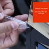 Прозрачная защита кромки двери автомобиля, защита порога от царапин, водонепроницаемая лента для автомобилей, противоударная полоса