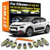 ZITWO Комплект светодиодных ламп для салона Canbus для Citroen C1 C2 C3 C4 C5 C6 C8 Grand Picasso Aircross C-Crosser C-Elysee Xsara Picasso