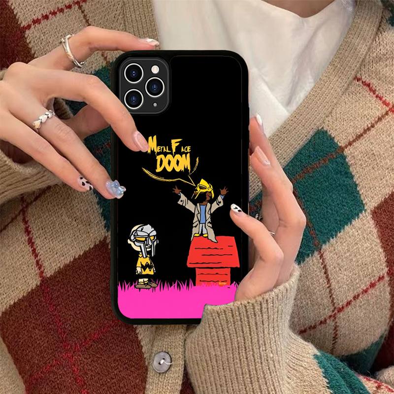 Чехол для телефона MF Doom ed, силиконовый чехол из ПК + ТПУ для iPhone 11 12 13 Pro Max 8 7 6 Plus X SE XR Hard Fundas