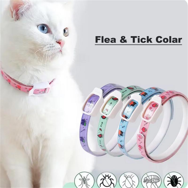 Simplicity Cat and Dog External Mosquito and Flea Proof Collar Collar Essential Oil Collar Adjustable Pet Insect Proof Cat