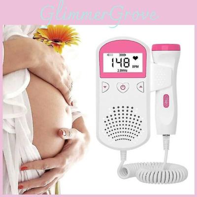 Фетальный допплер для прослушивания сердцебиения плода и 30 мл звукоусиливающего геля Hww Использовать ежедневно