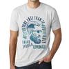 Мужская винтажная футболка Футболка с рисунком Tacos, Tequila and Lemonade Vintage White