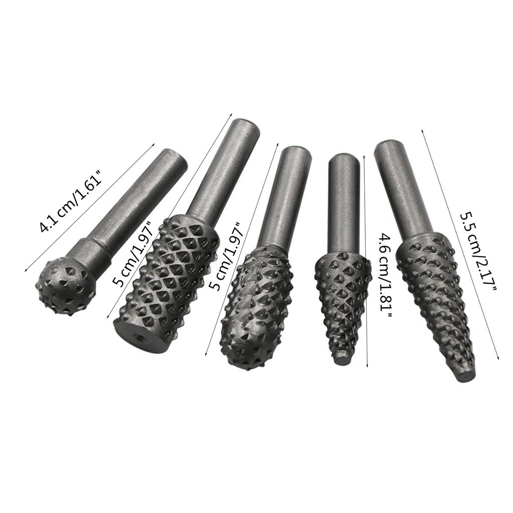 5Pieces Drill Bit Set Cutting Tools For Woodworking Knife Wood Carving Tool Wood Work Wood Cutter Drill Bit Set
