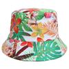 New Summer Women's Shade Breathable Bucket Hat Foldable Sunscreen Sun Hat Outdoor Sports Casual Fashion Floral Print Beach Cap