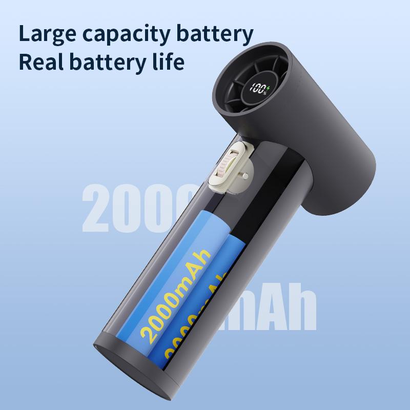Super Wind Speed Handheld Portable USB Rechargeable Fan