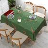 Рождественская декоративная скатертькухонная скатерть для ресторанаскатерть для пикника на открытом воздухеукрашение для праздничной вечеринки