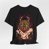 Иноске Аниме Графическая футболка, Унисекс Джерси футболка, Футболка Demon Slayer, Фанат манги
