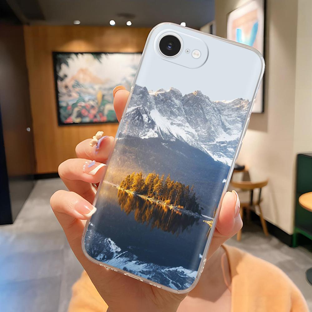 For Apple iphone 16e Case for iphone 16e Back Cover Shockproof Shell Cute Cartoon Painted Phone Case Cover for Apple iphone16e
