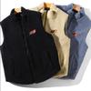 Large Size Lamb Fleece Vest Men's Casual Fashion Plus Fleece Vest Plus Fat To Increase Cotton Waistcoat Waistcoat Outer Wear