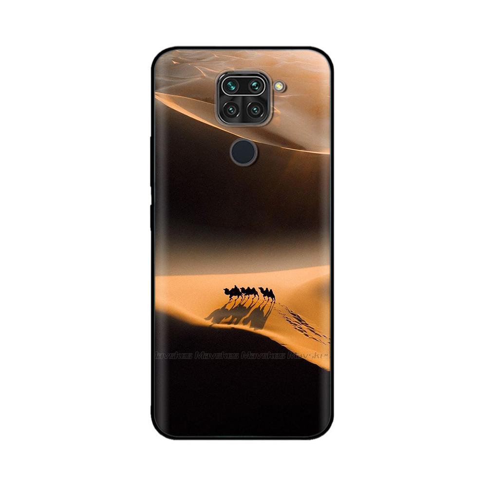 Милая задняя крышка с пандой для Redmi Note 9 Чехол для Xiaomi Redmi Note 9 Чехлы Note9 Мягкий жидкий силикон Полная защита Чехол для телефона